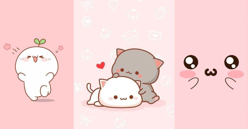 Những hình nền màu hồng cute - Hình số 7