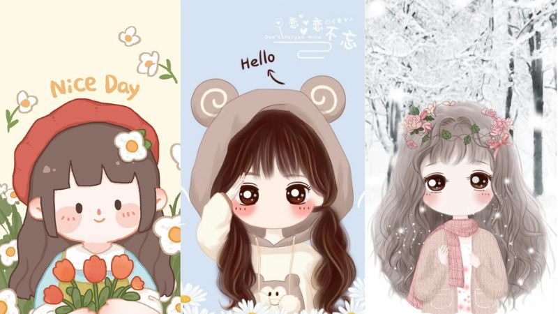 Những hình nền cute nữ - Hình số 2