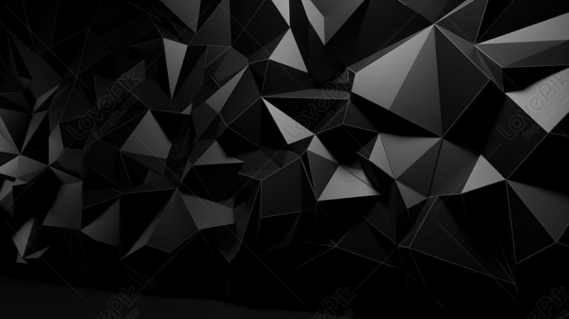 Những hình nền đen 3d - Hình số 2