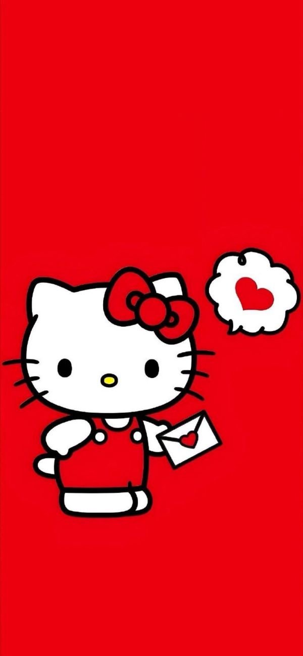 Những hình nền diện thoại iphone hello kitty - Hình số 3