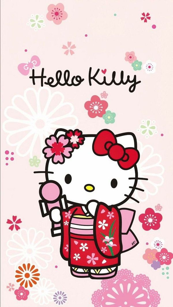 Những hình nền diện thoại iphone hello kitty - Hình số 8