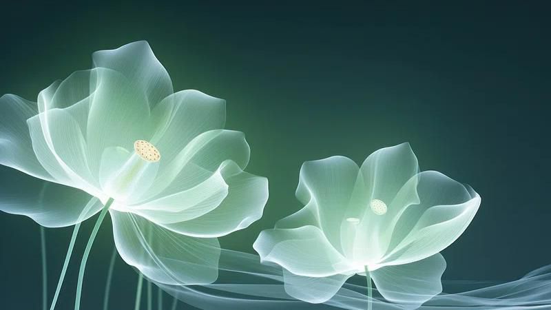 Tổng hợp hình nền hoa sen trong suốt- Hình số 1