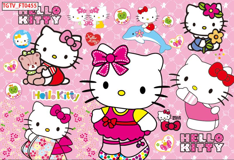 Những hình nền màu hồng hello kitty - Hình số 2