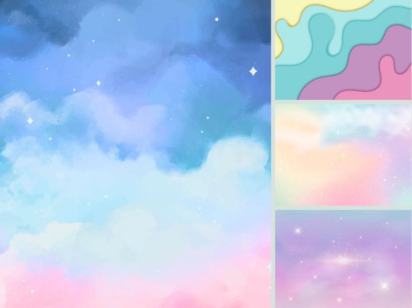 Tổng hợp hình nền pastel - Hình số 1