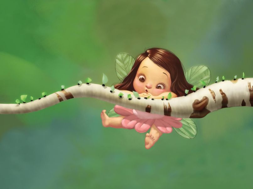 Những hình nền máy tính 3d cute xinh sắn - Hình số 5