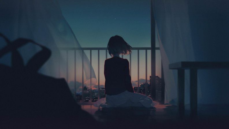 Những hình nền máy tính chill buồn - Hình số 5