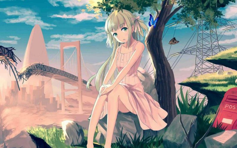 Những hình nền máy tính chill girl - Hình số 6