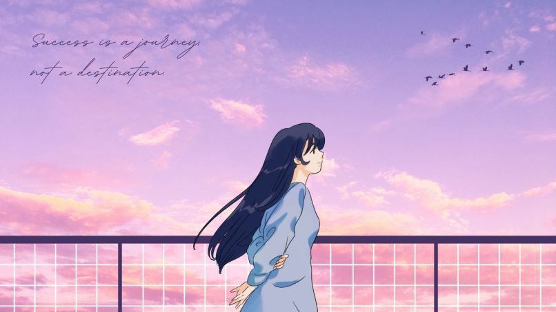Những hình nền máy tính chill girl - Hình số 10
