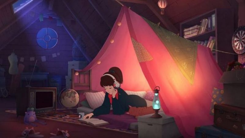 Những hình nền máy tính chill học bài - Hình số 7