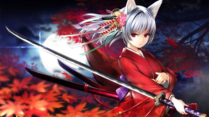 Những hình nền anime ngầu nữ - Hình số 6