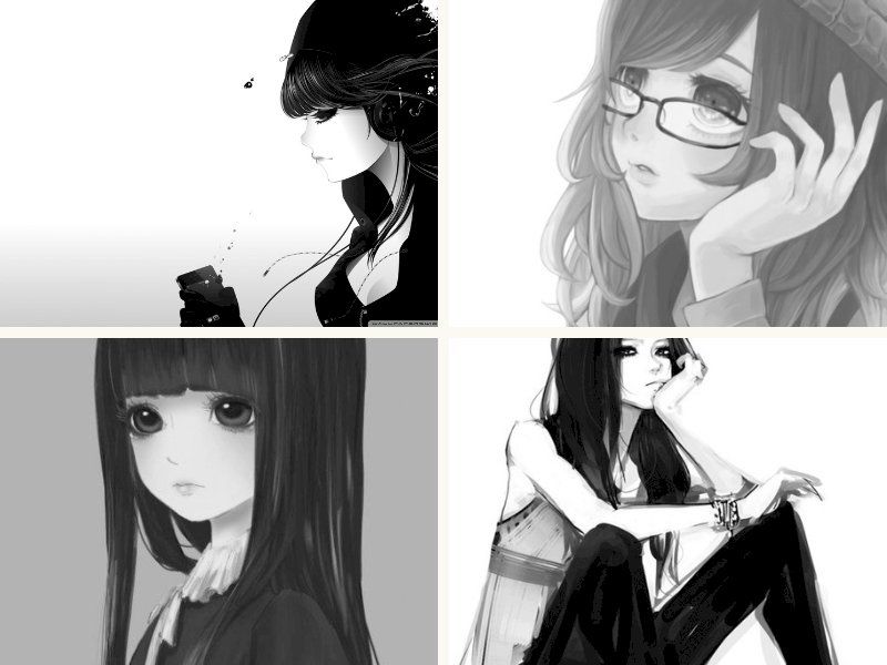 Những hình nền anime nữ ngầu lòi - Hình số 1