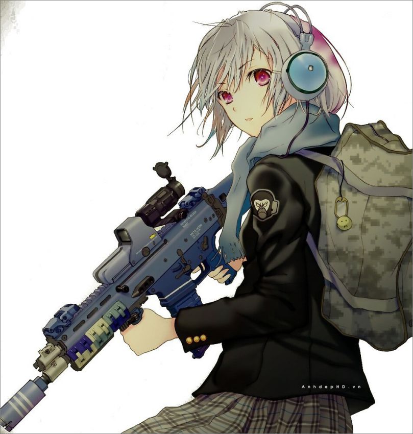 Những hình nền anime nữ ngầu - Hình số 9