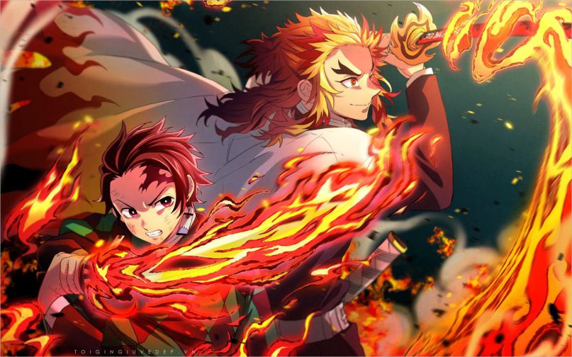 Những hình nền anime ngầu tanjiro - Hình số 7