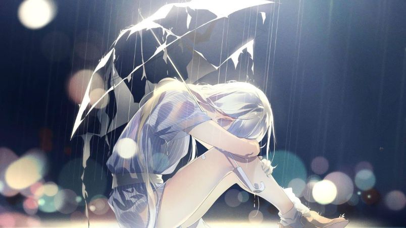 Những hình nền anime nữ che mặt - Hình số 9