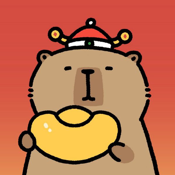 Những hình nền điện thoại capybara tết - Hình số 2
