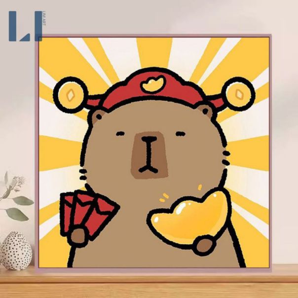 Những hình nền điện thoại capybara tết - Hình số 8