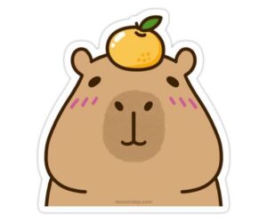 Những hình ảnh capybara vô tri cute - Hình số 2
