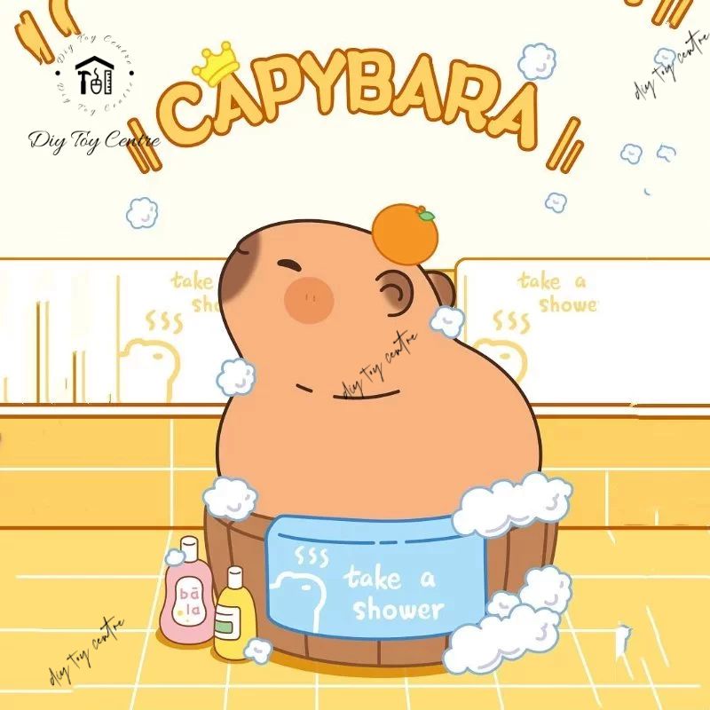 Những hình ảnh capybara vô tri cute - Hình số 4