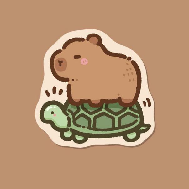 Những hình ảnh capybara vô tri cho điện thoại - Hình số 4