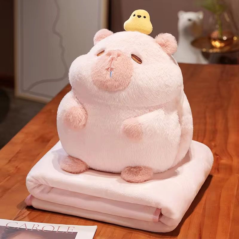 Những hình ảnh capybara vô tri màu hồng - Hình số 1