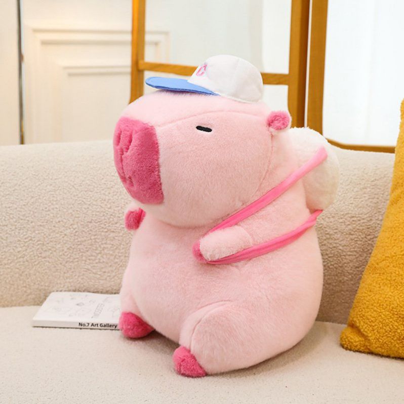 Những hình ảnh capybara vô tri màu hồng - Hình số 10