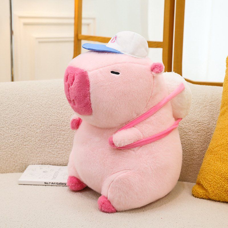 Những hình ảnh capybara vô tri màu hồng - Hình số 4
