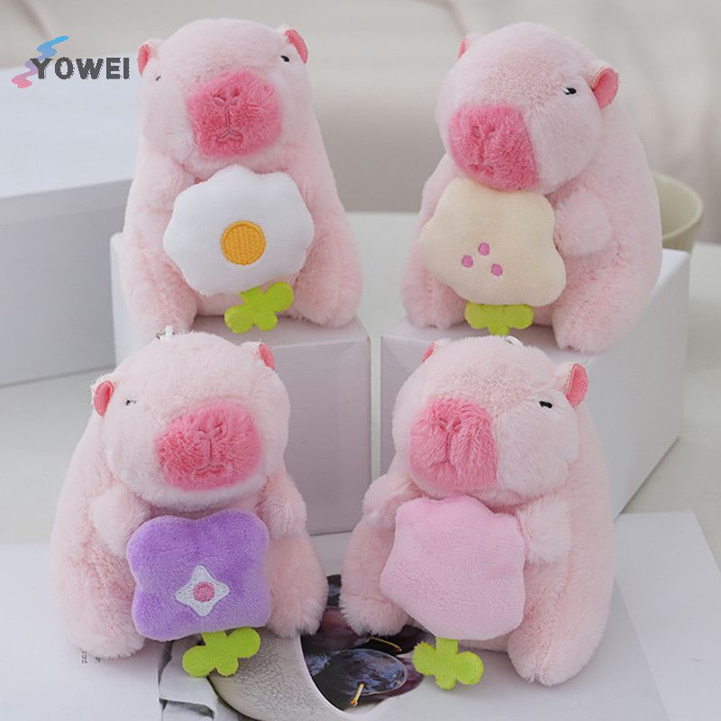 Những hình ảnh capybara vô tri màu hồng - Hình số 7