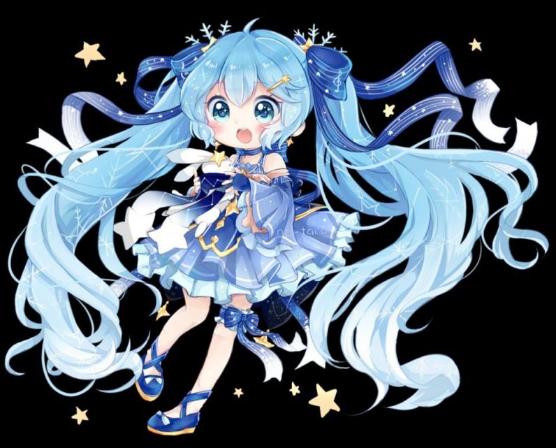 Những hình nền anime cute chibi - Hình số 4