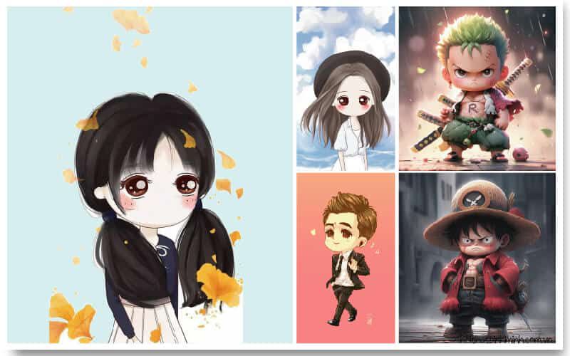 Những hình nền anime cute chibi - Hình số 8