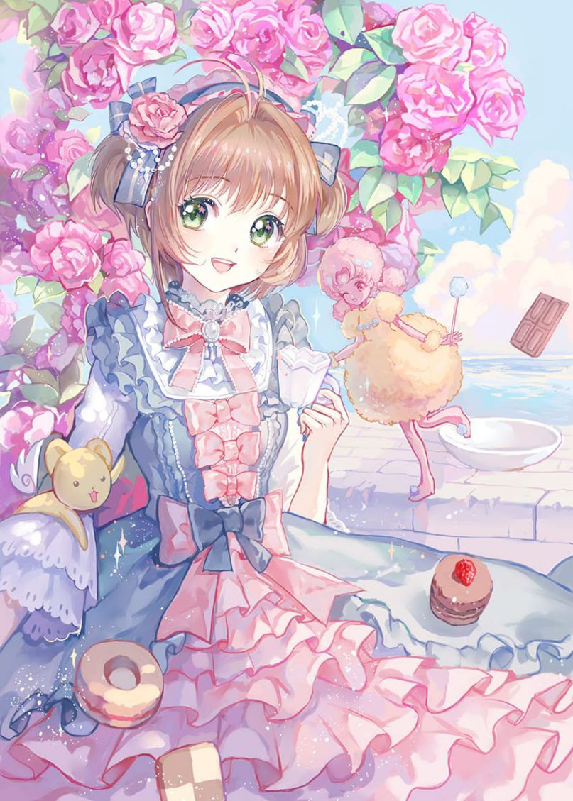 Những hình nền anime nữ cute - Hình số 7