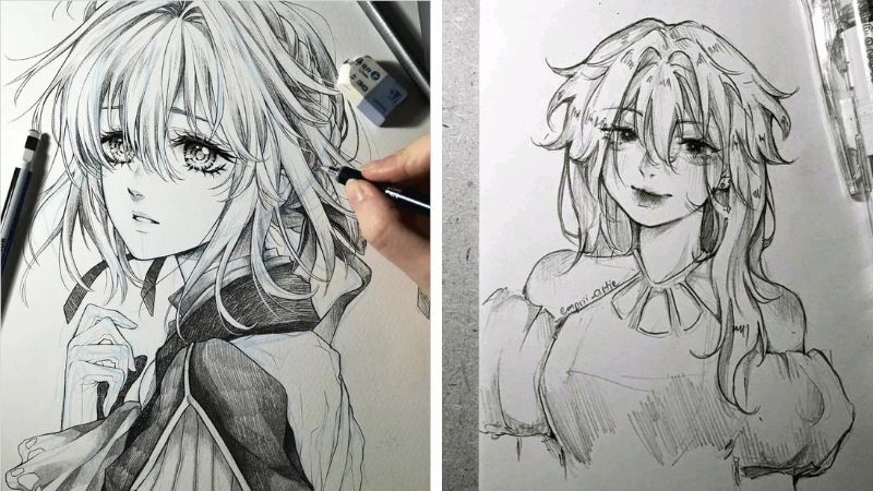 Những hình nền anime cute nữ - Hình số 6