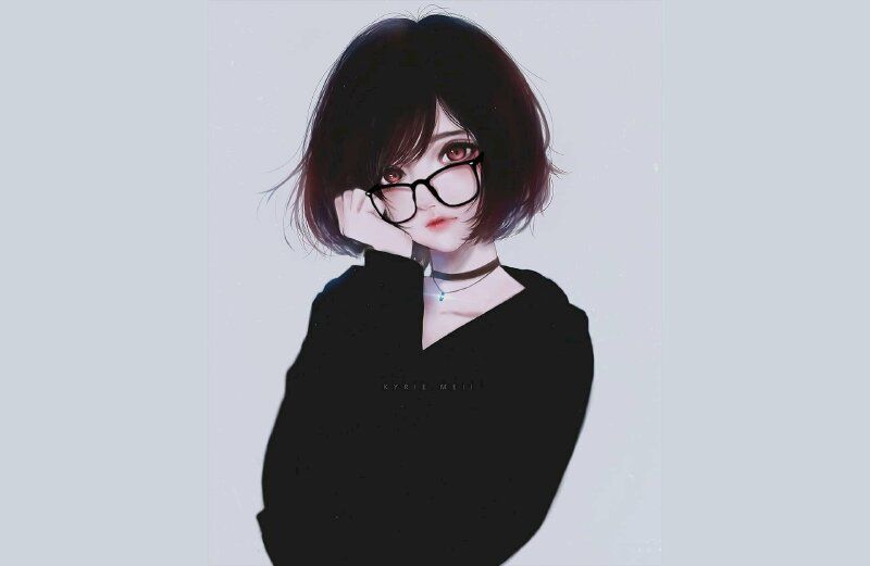 Những hình nền anime nữ ngầu tóc ngắn - Hình số 9