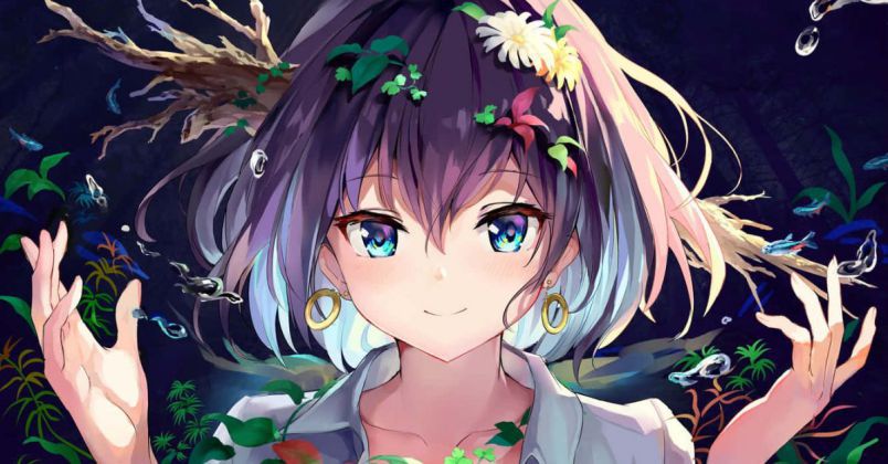 Những hình nền anime nữ ngầu tóc ngắn - Hình số 1