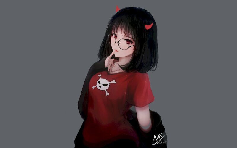 Những hình nền anime nữ ngầu tóc ngắn - Hình số 3