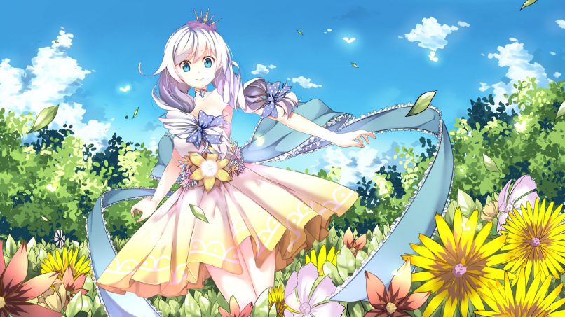 Những hình nền anime cute cho máy tính - Hình số 8