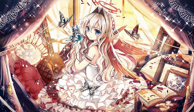 Những hình nền anime nữ đẹp - Hình số 9