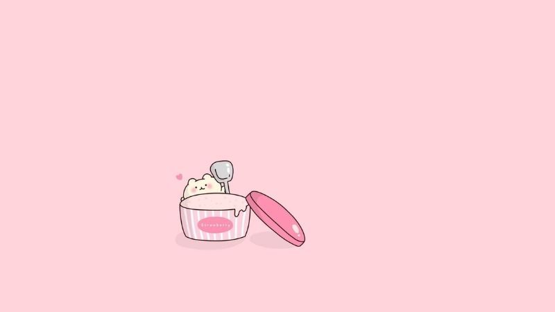 Những hình nền laptop cute màu hồng - Hình số 3