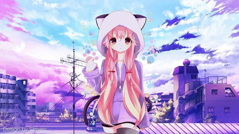 Những hình nền máy tính 4k cute canime - Hình số 1