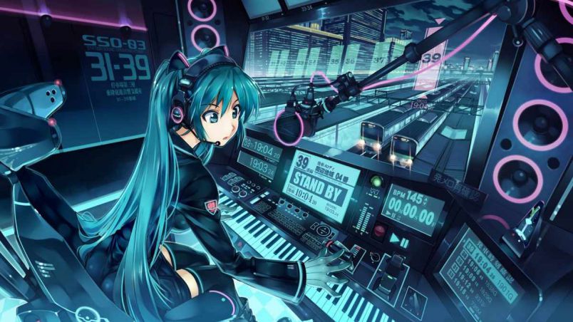 Những hình nền máy tính 4k công nghệ anime - Hình số 2