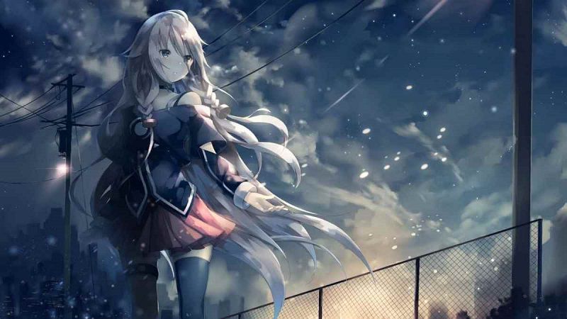 Những hình nền anime nữ ngầu cute - Hình số 3