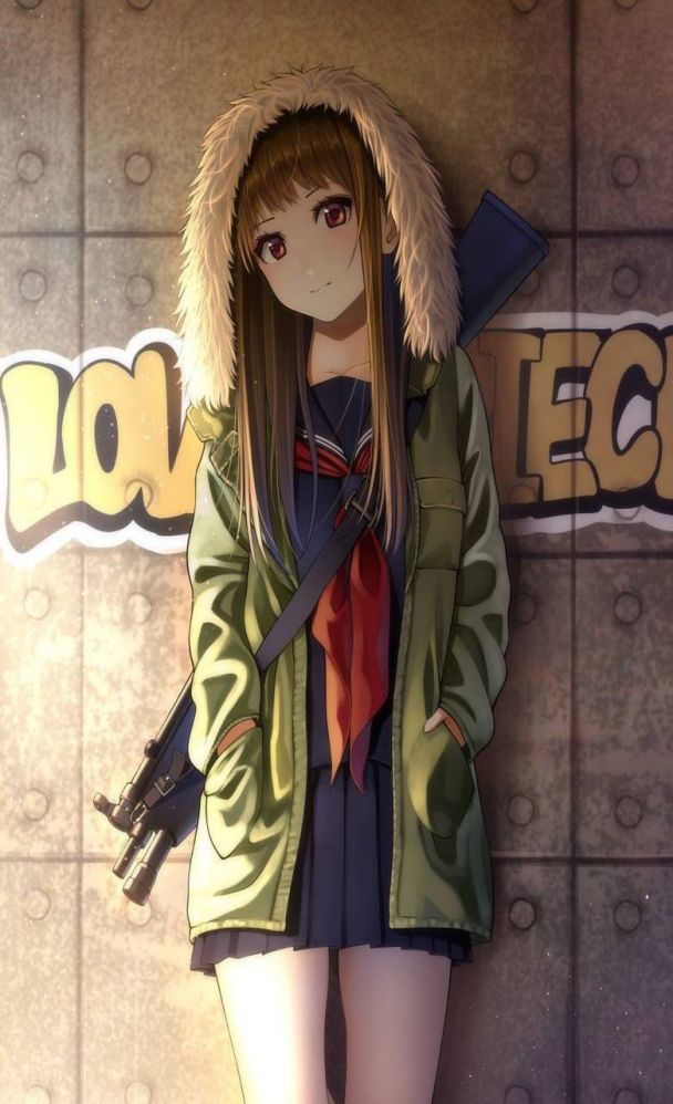 Những hình nền anime cute cho điện thoại - Hình số 7