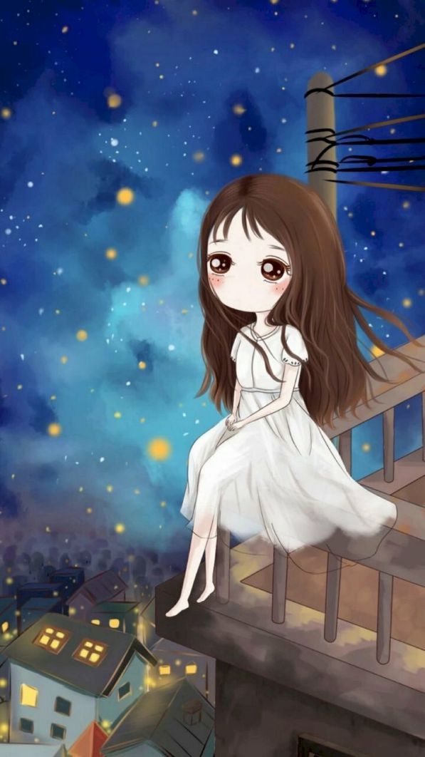 Những hình nền anime cute cho điện thoại - Hình số 9