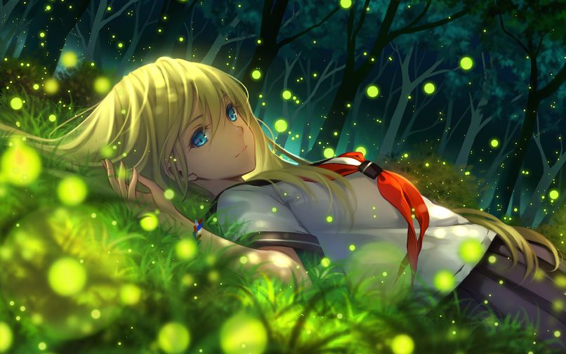 Những hình nền anime 4k nữ - Hình số 8