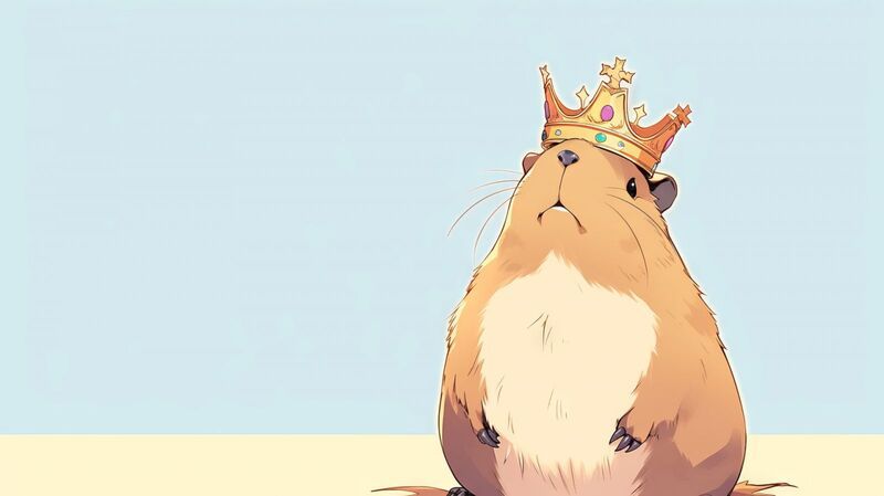 Những hình nền máy tính 4k 1920x1080 capybara - Hình số 3