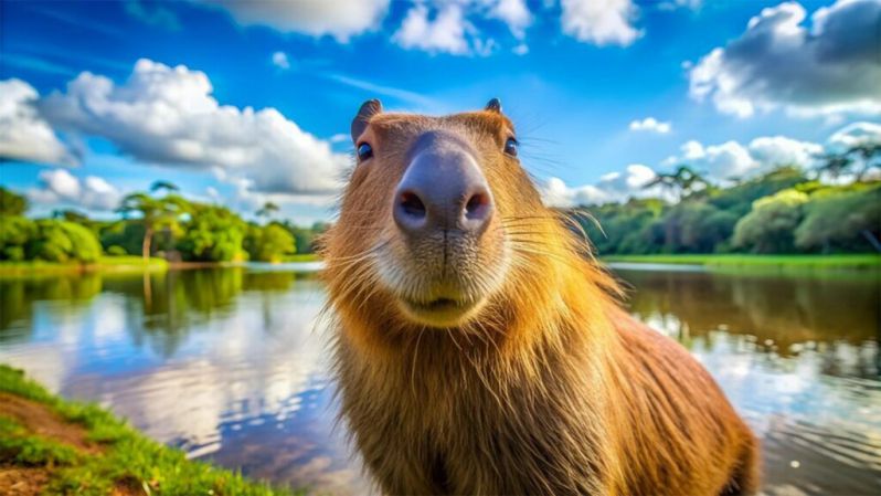 Những hình nền máy tính 4k 1920x1080 capybara - Hình số 4