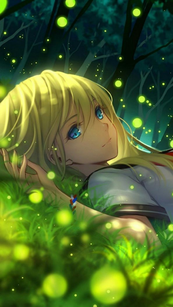 Những hình nền điện thoại anime cute - Hình số 1