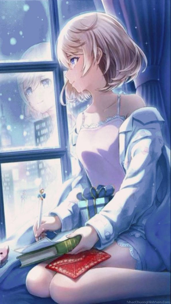 Những hình nền điện thoại anime cute - Hình số 5