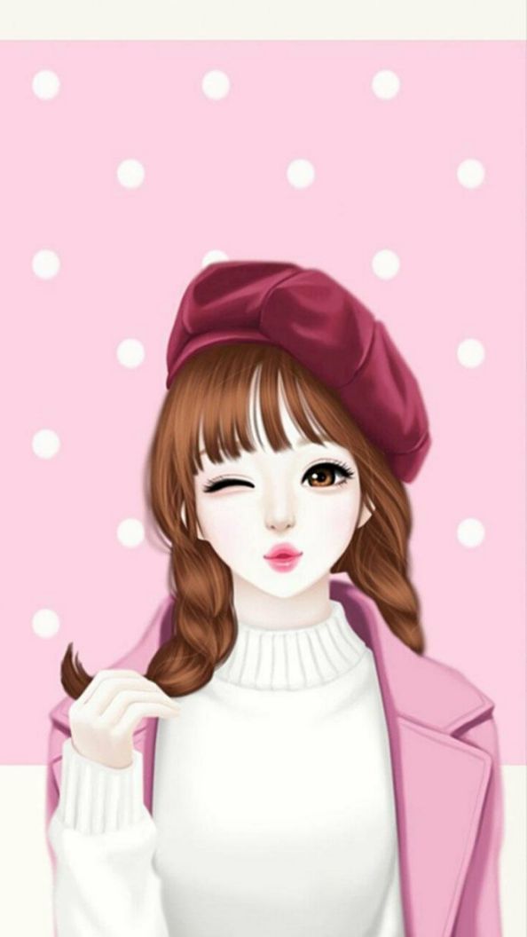 Những hình nền điện thoại anime cute - Hình số 8