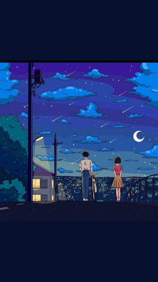 Những hình nền điện thoại anime chill - Hình số 8