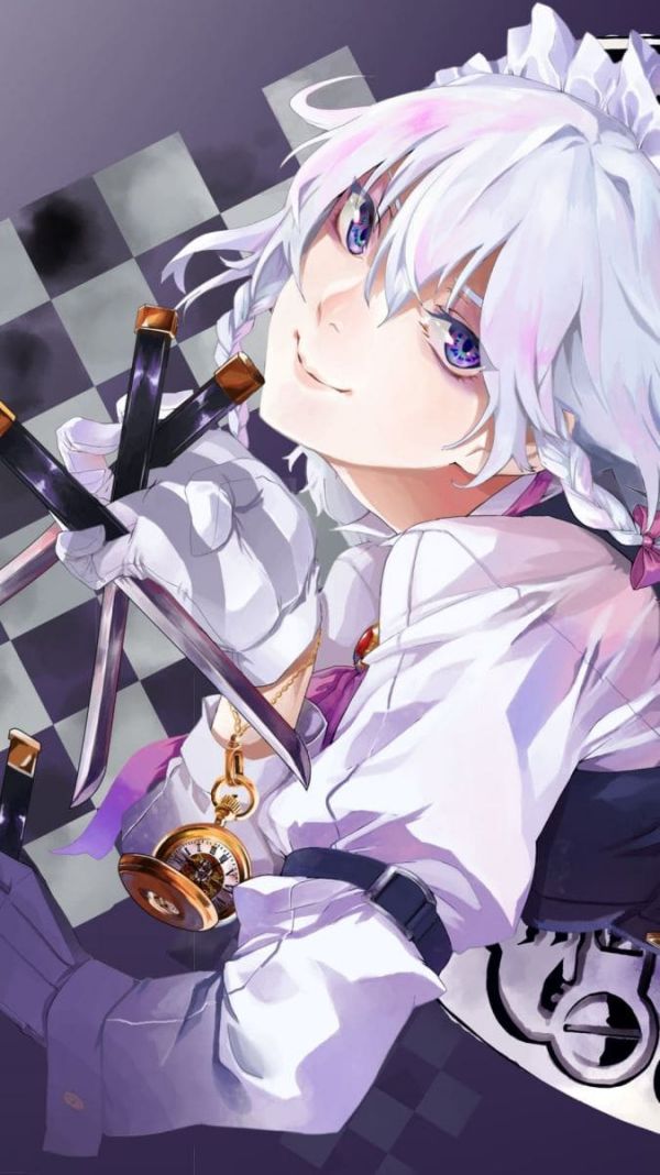 Những hình nền điện thoại anime nữ - Hình số 7